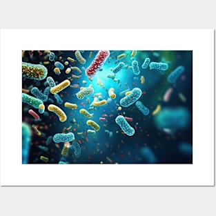 Microbiota Posters and Art